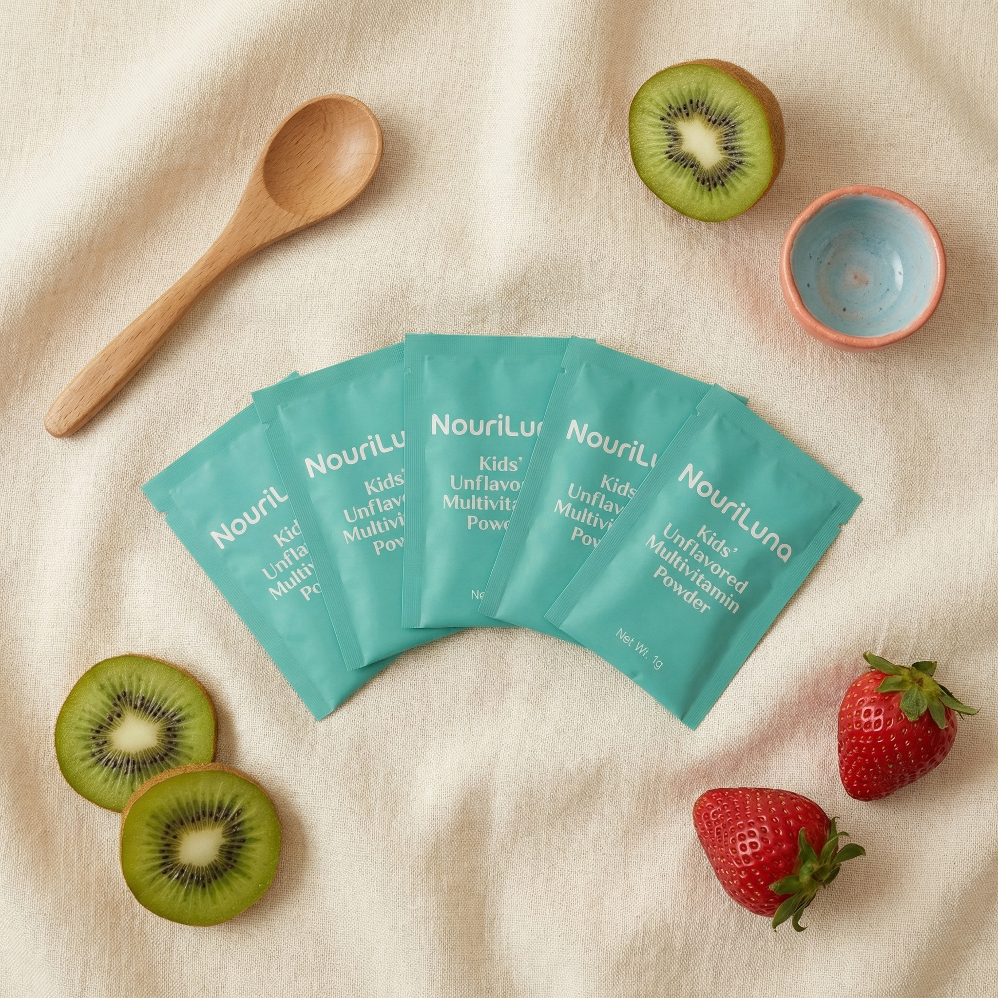 NouriLuna Essential Unflavored Multivitamin Powder