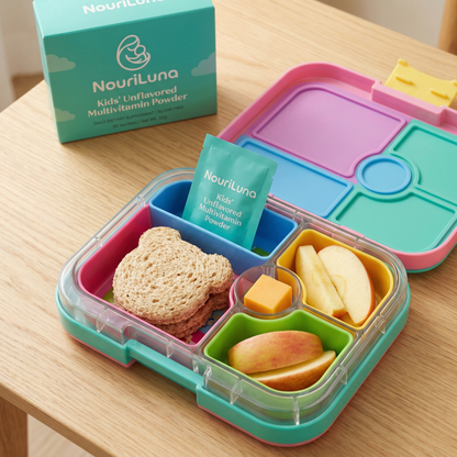 NouriLuna kids Essential Unflavored Multivitamin Powder
