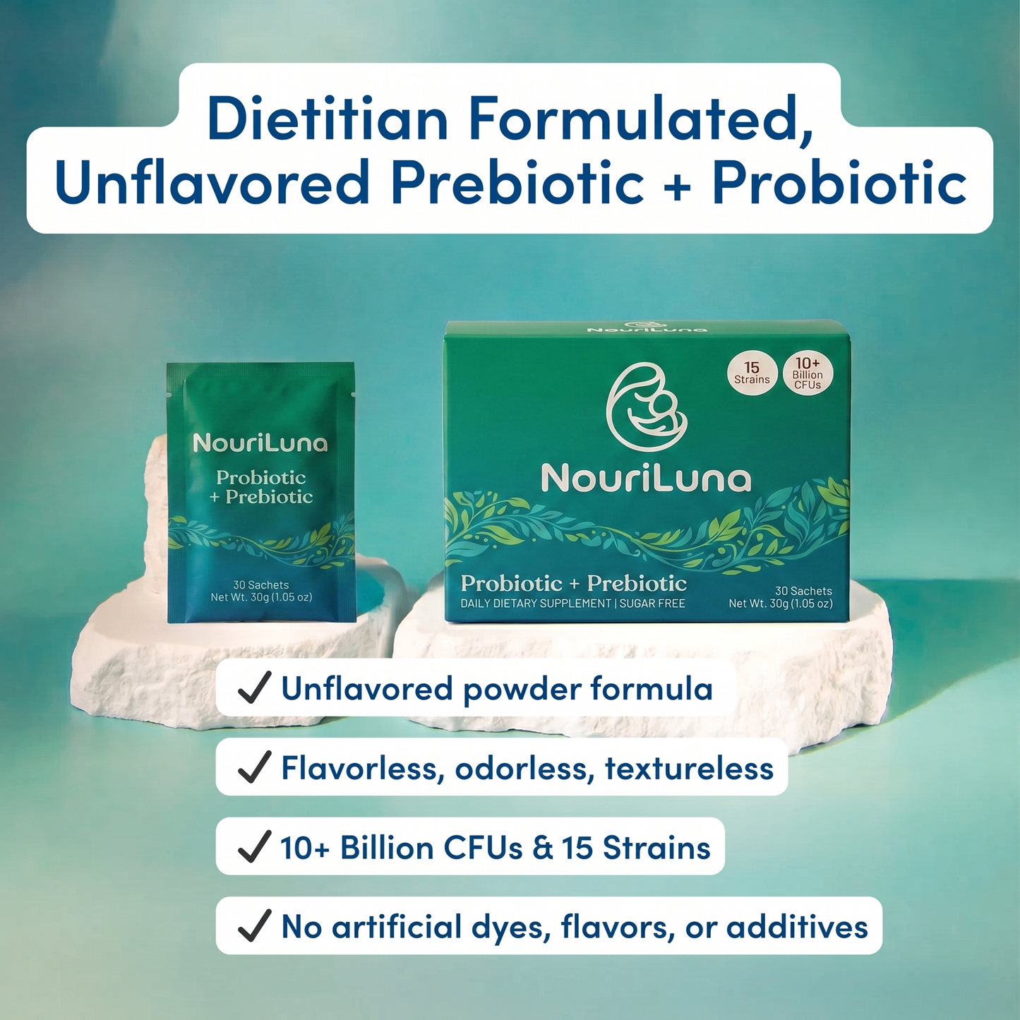 Unflavored Probiotic + Prebiotic
